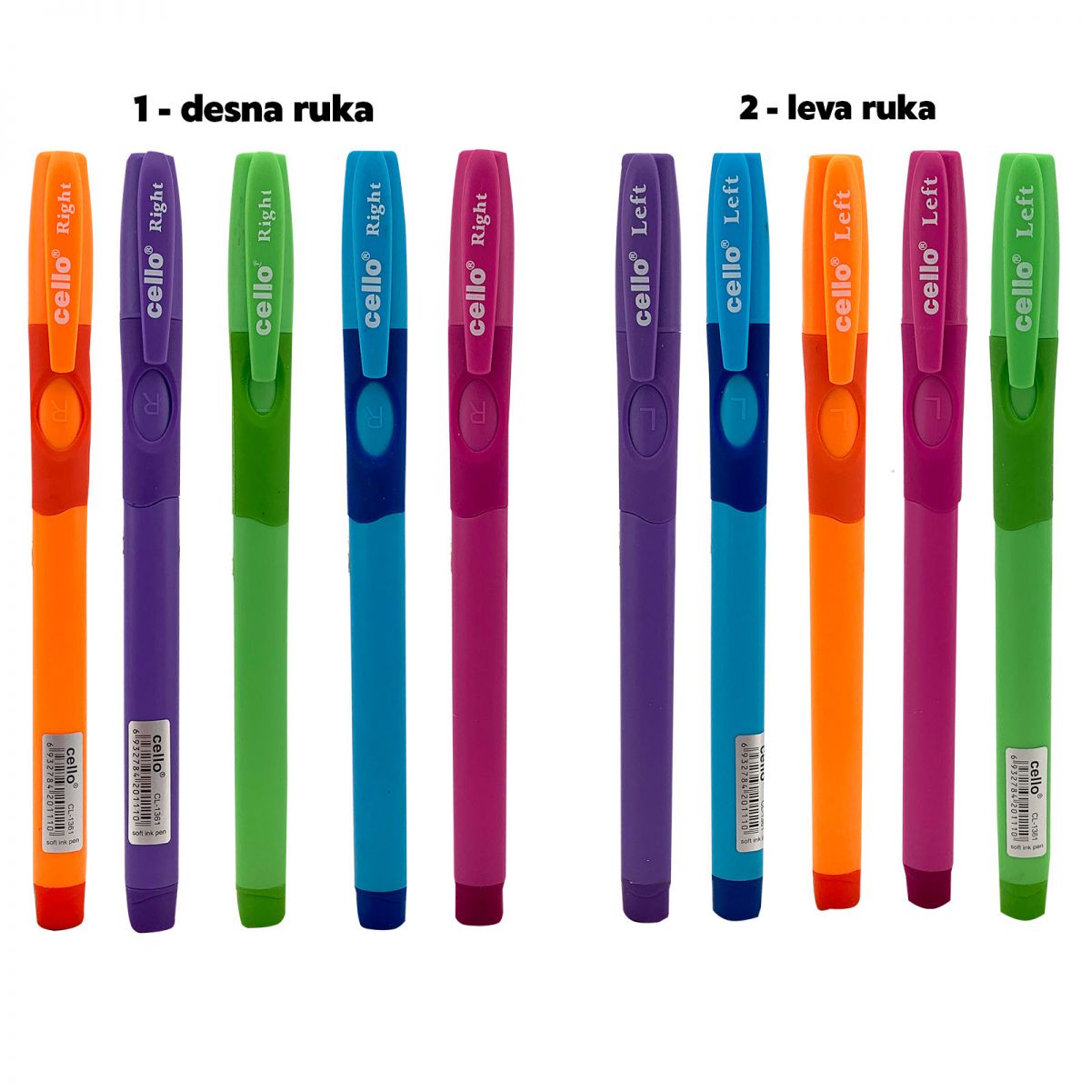 HEMIJSKA OLOVKA CELLO CL-1361 PLAVA 0.7 FINE ZA LEVORUKE