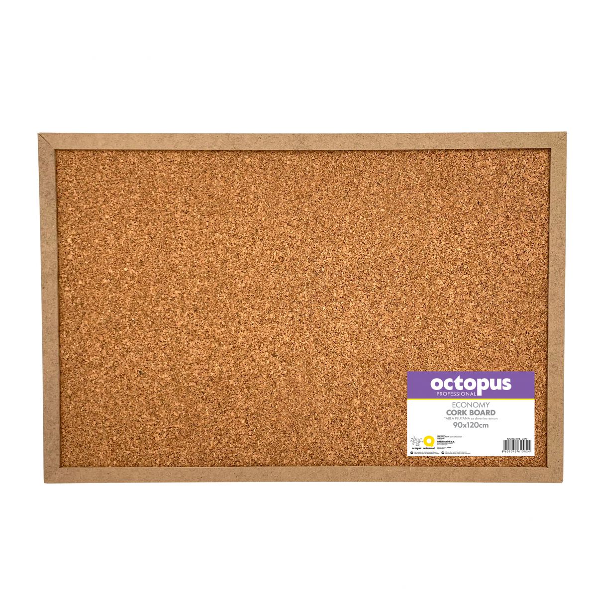 TABLA PLUTANA 90x120cm DRVENI RAM ECONOMIC OCTOPUS UNL-2479