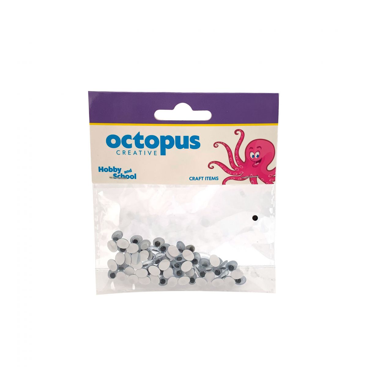 DEKORATIVNE OČI SAMOLEPLJIVE 5X7MM 30kom UNL-2495 OCTOPUS