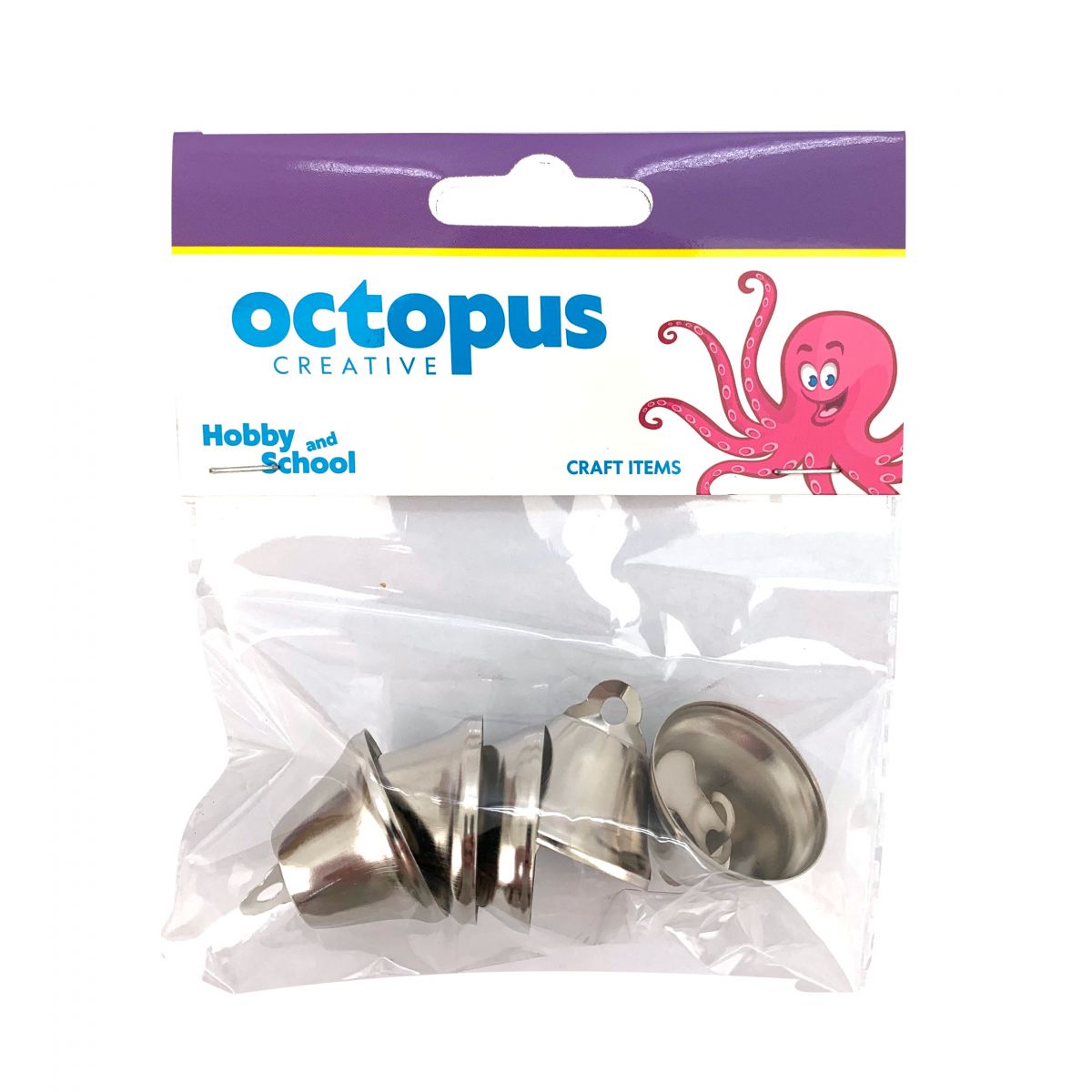 DEKORATIVNO ZVONCE 26mm 5 kom. UNL-2435 OCTOPUS