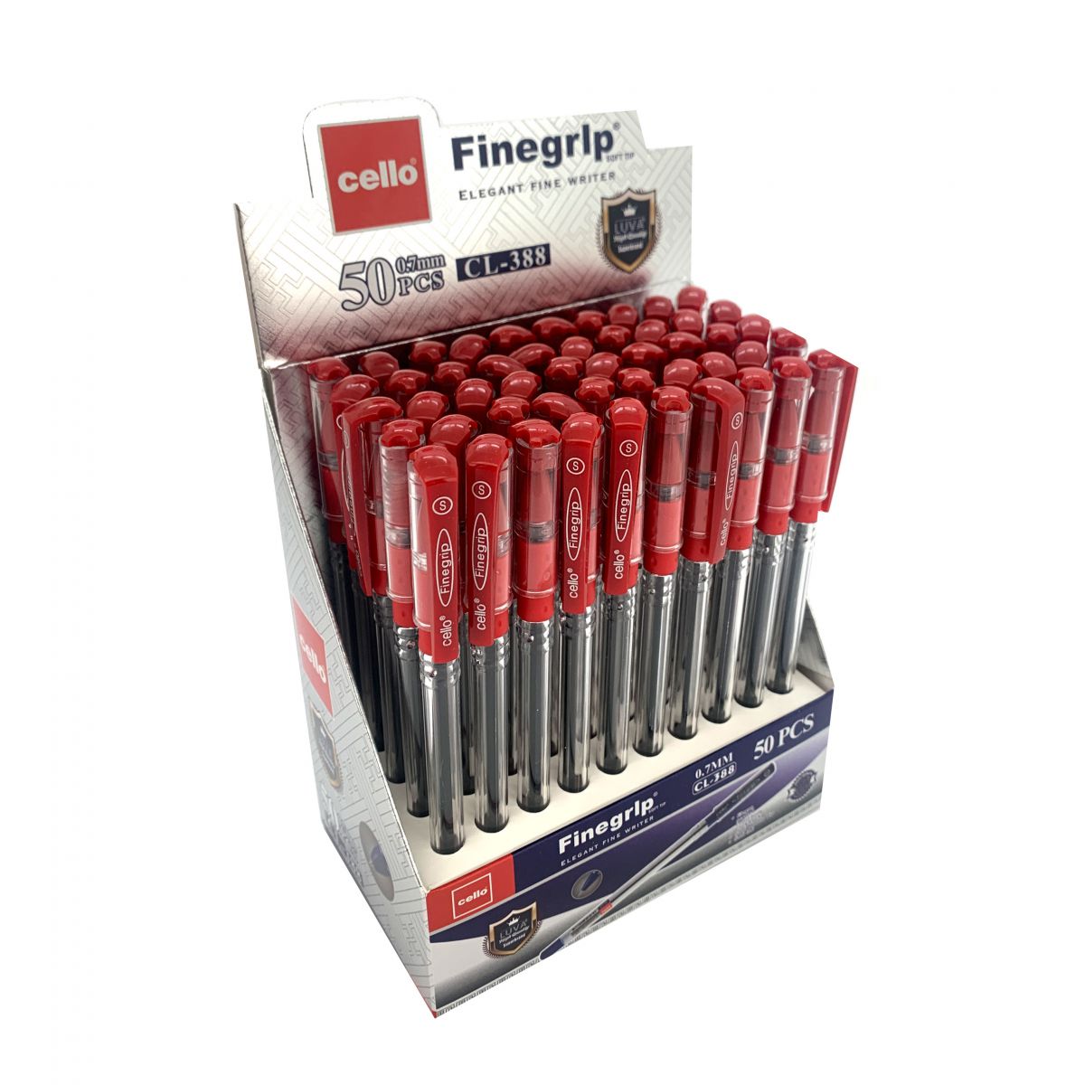 HEMIJSKA OLOVKA 0.7mm CRVENA CELLO CL-388 FINE GRIP