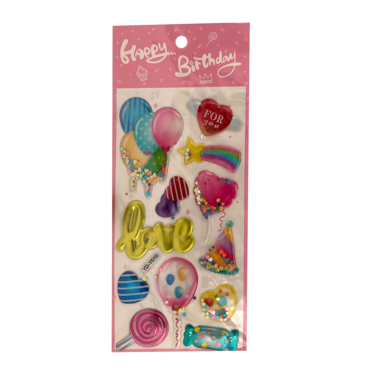 STIKERI HAPPY BIRTHDAY YD-Y