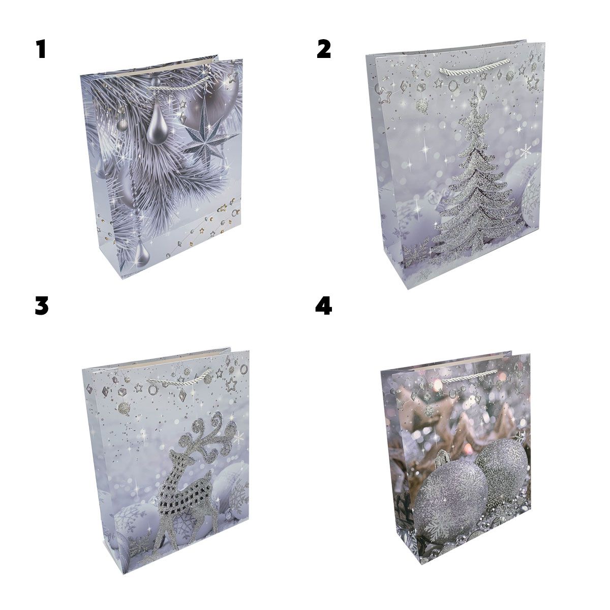 KESA UKRASNA NOVOGODIŠNJA LARGE 30X40X12CM 3191-L