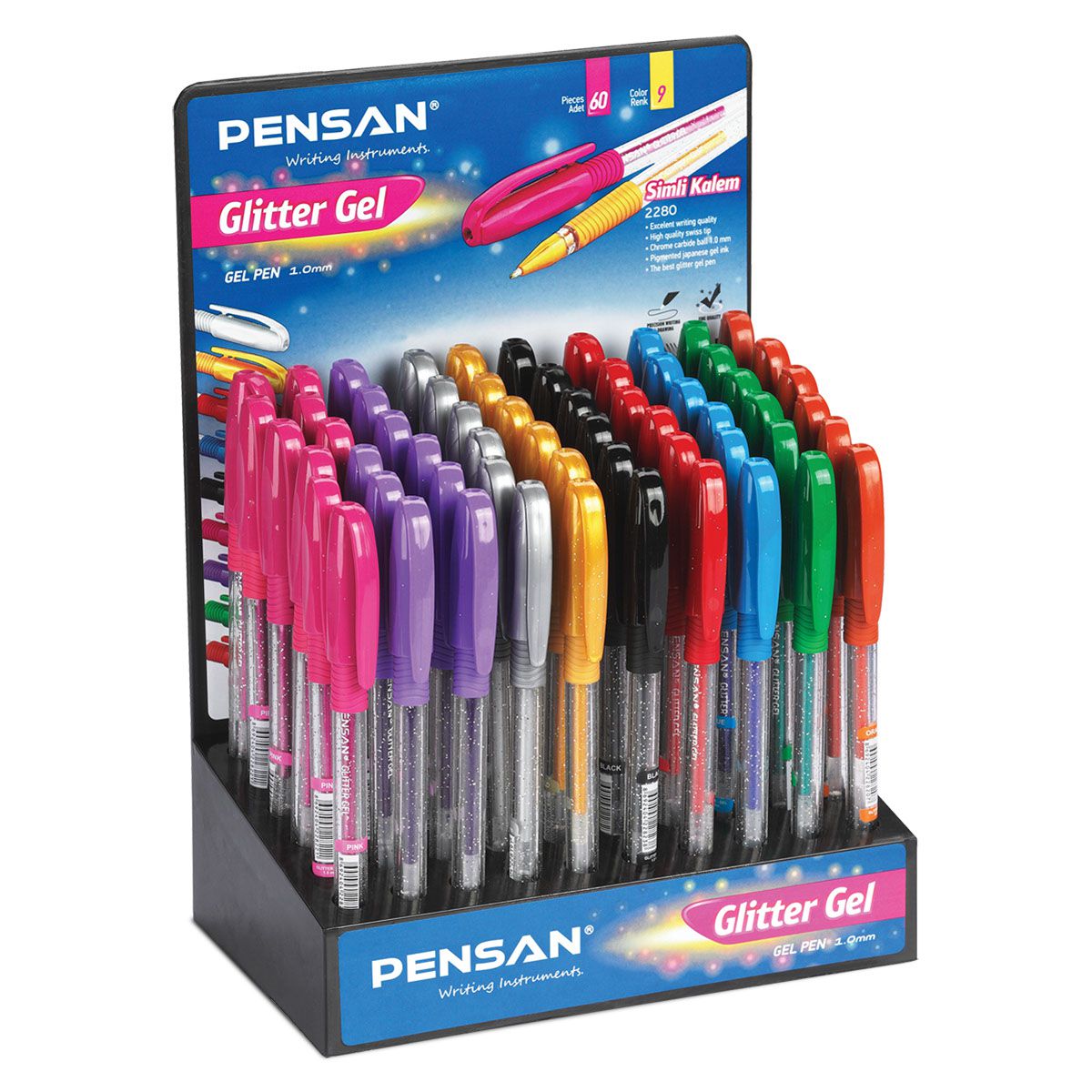 HEMIJSKA OLOVKA ŠLJOKICE GLITTER-GEL PENSAN 2280/S