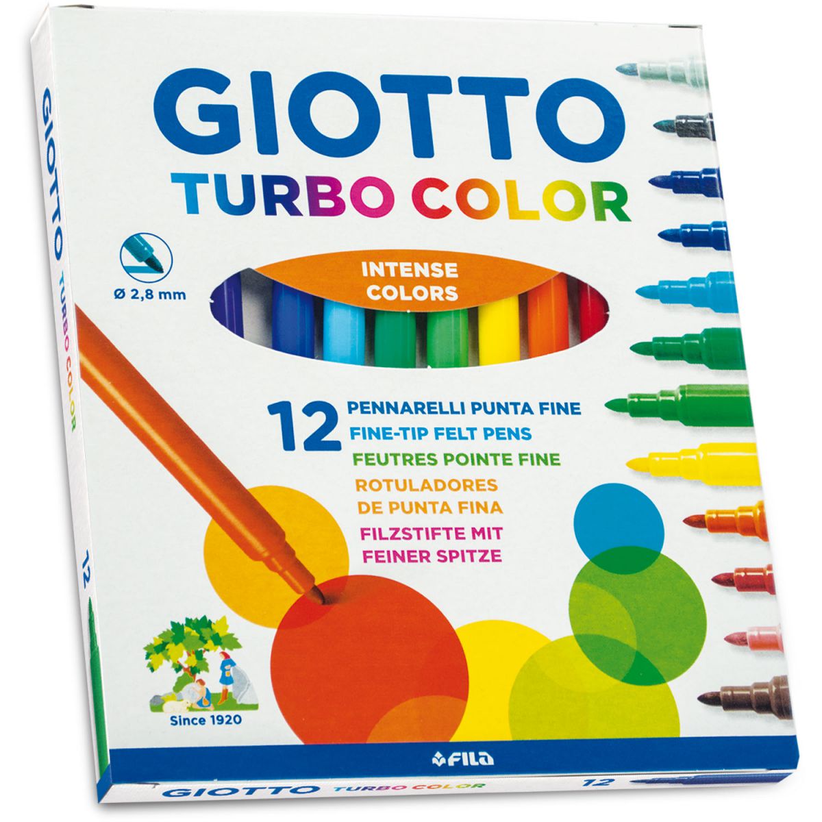 FLOMASTER 12/1 GIOTTO TURBO COLOR 4160