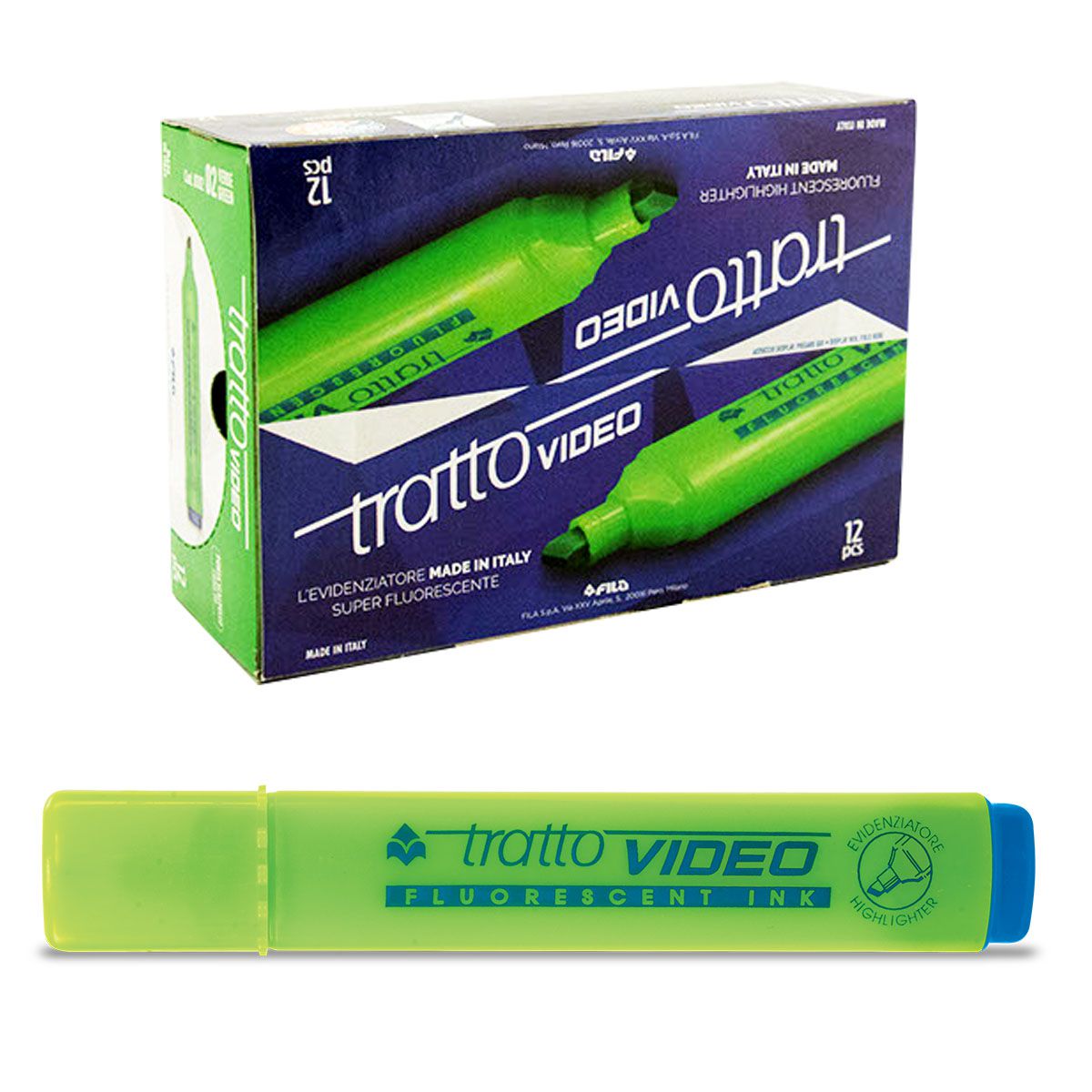 TEXT MARKER SVETLO ZELENI TRATTO 830209