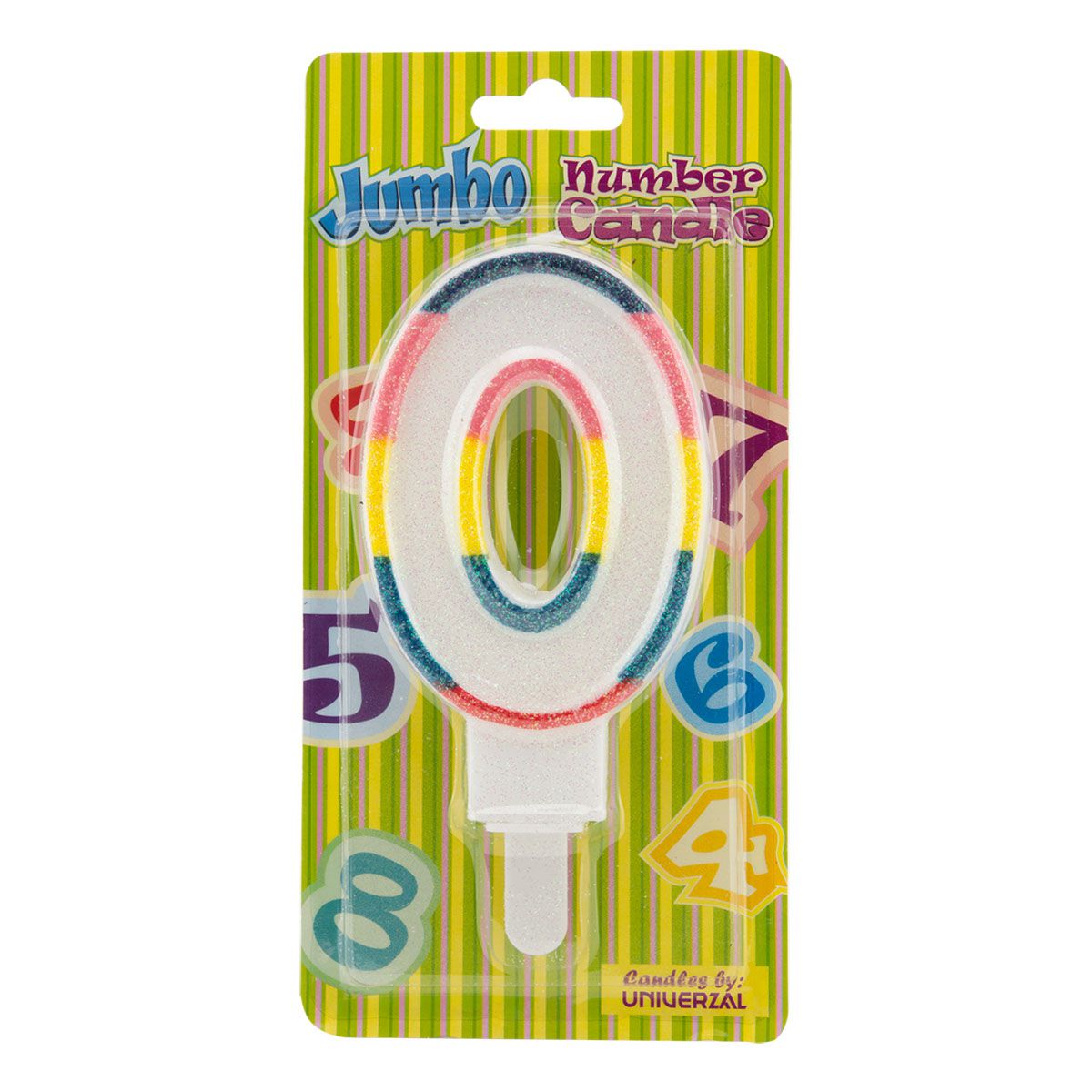 SVEĆA ROĐENDANSKA BROJ 0 JUMBO UNI-LINE UNL-0473