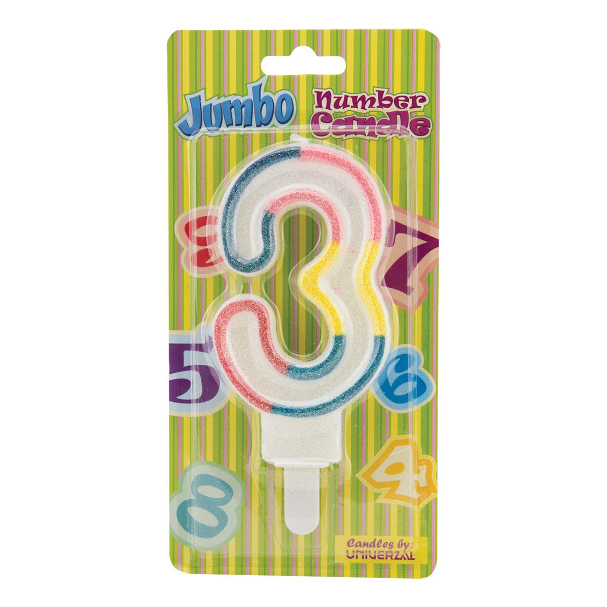 SVEĆA ROĐENDANSKA BROJ 3 JUMBO UNI-LINE UNL-1047