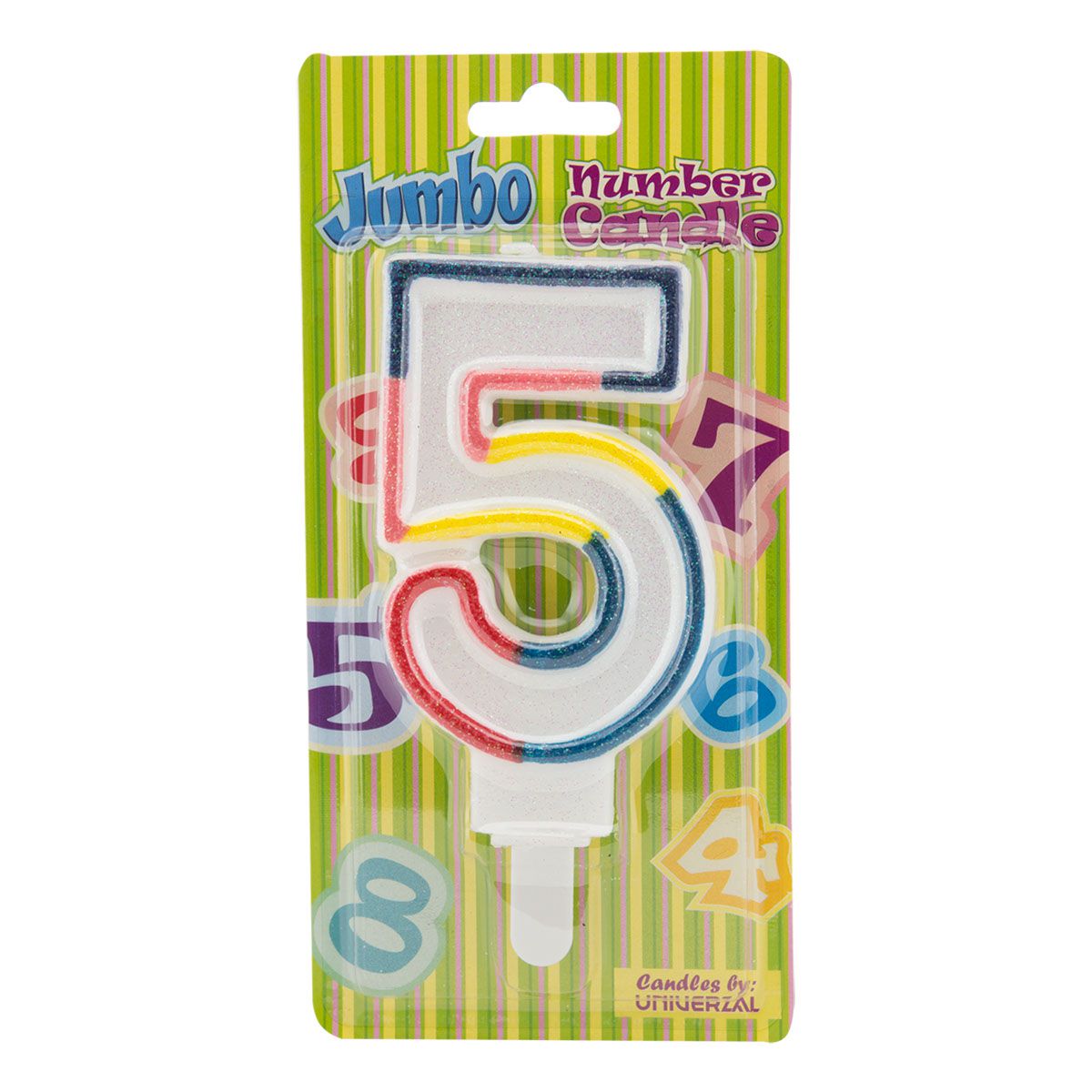 SVEĆA ROĐENDANSKA BROJ 5 JUMBO UNI-LINE UNL-1049