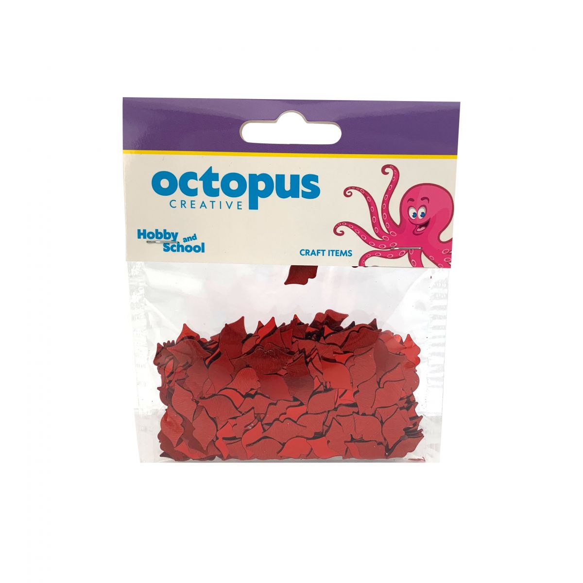 DEKORATIVNE KONFETE USNE 14X8mm 14g UNL-0840