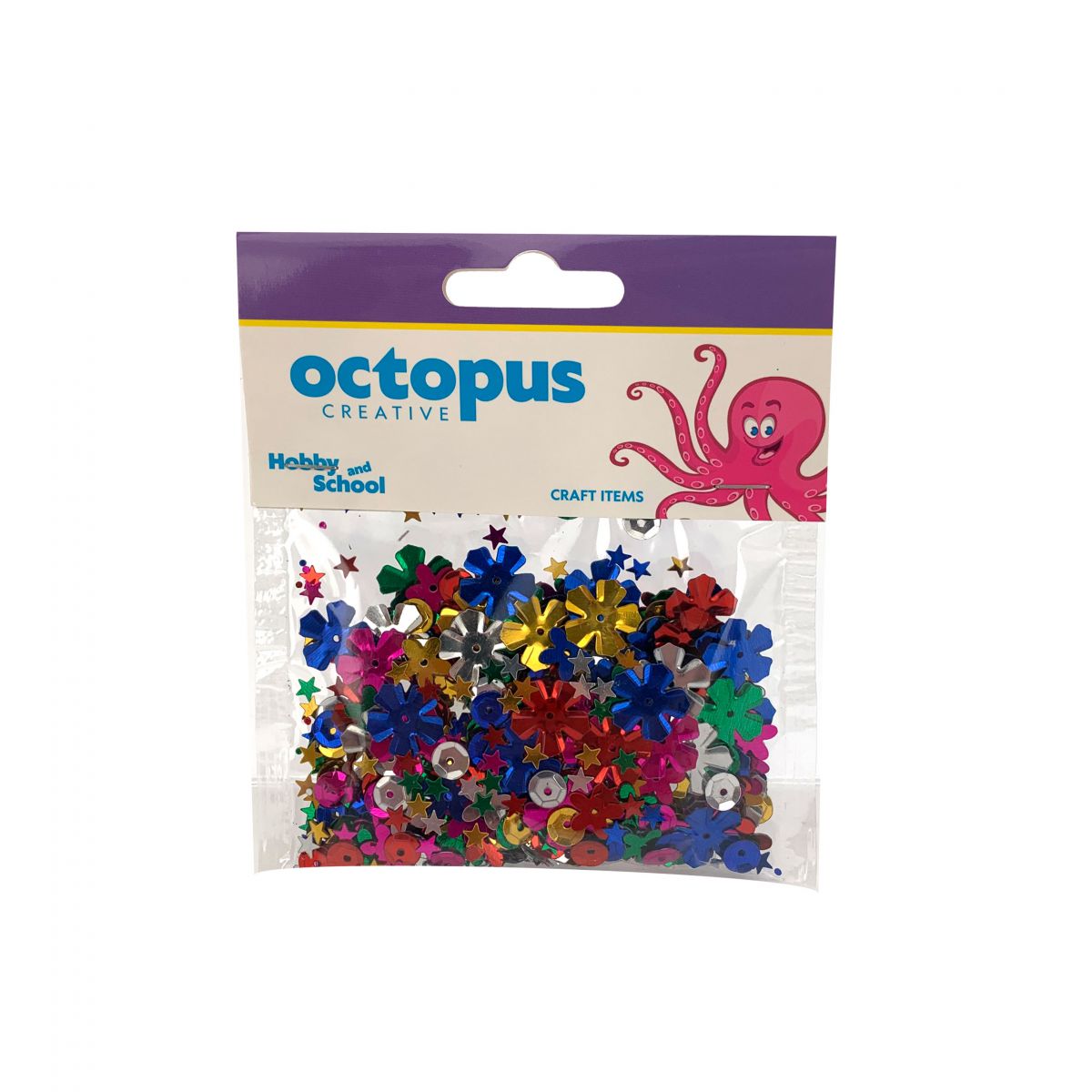 DEKORATIVNE KONFETE CVETIĆI MIX 14g OCTOPUS UNL-0845