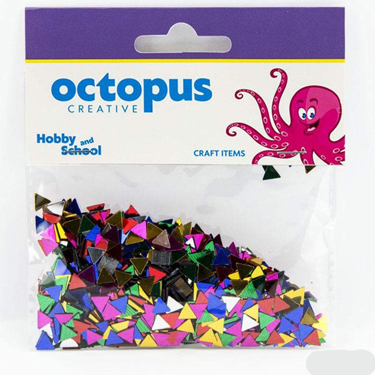 DEKORATIVNE KONFETE TROUGLIĆI 6X6mm 14g UNL-0850