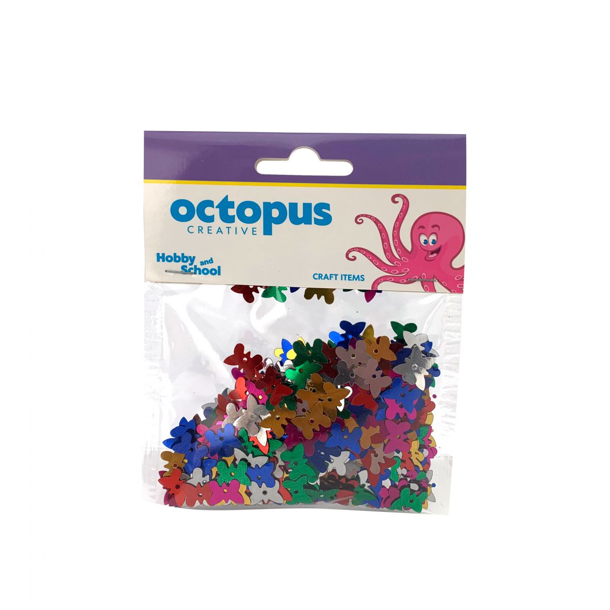 DEKORATIVNE KONFETE LEPTIRIĆI 11X8mm 14g UNL-0854