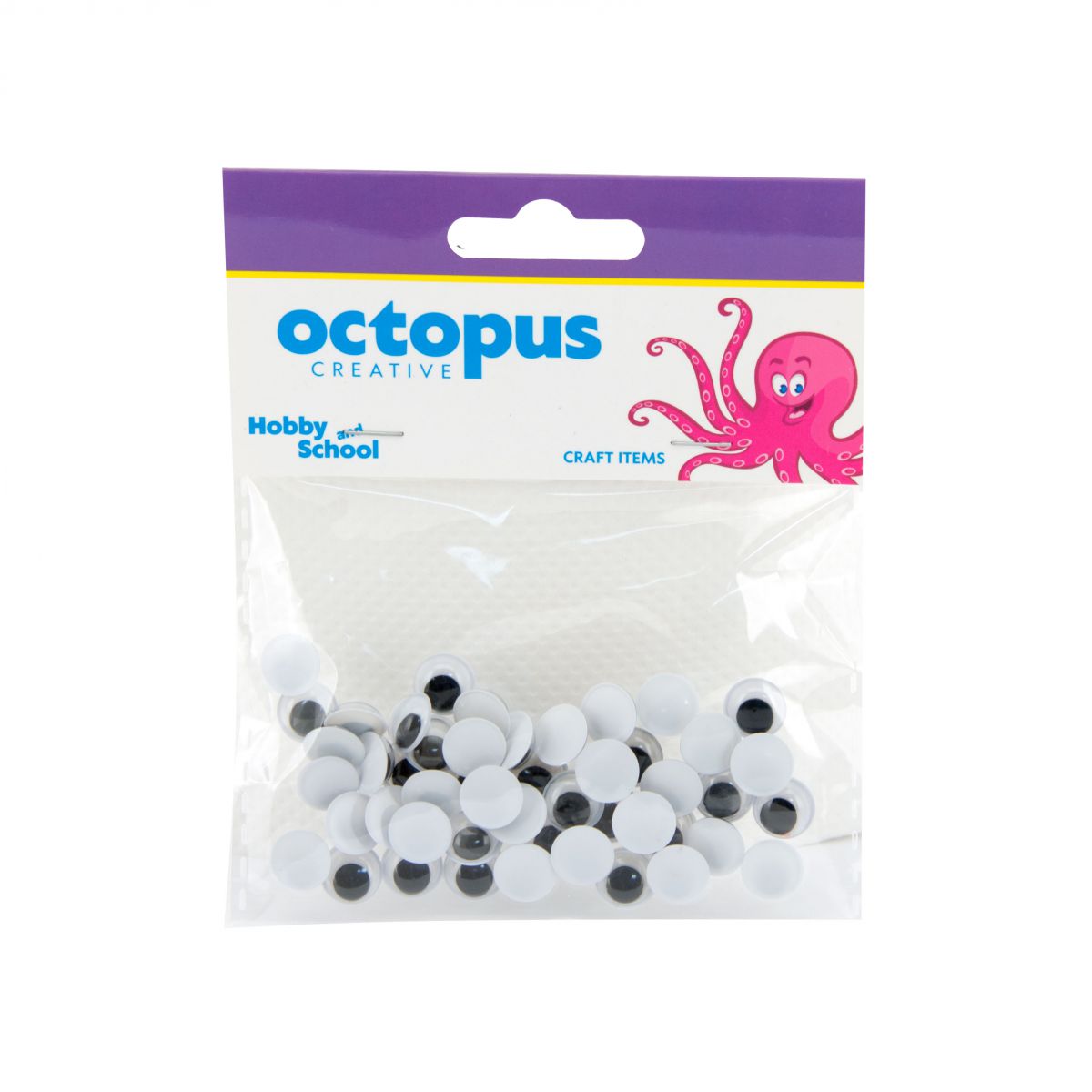 DEKORATIVNE OČI 10mm 50kom OCTOPUS UNL-0860