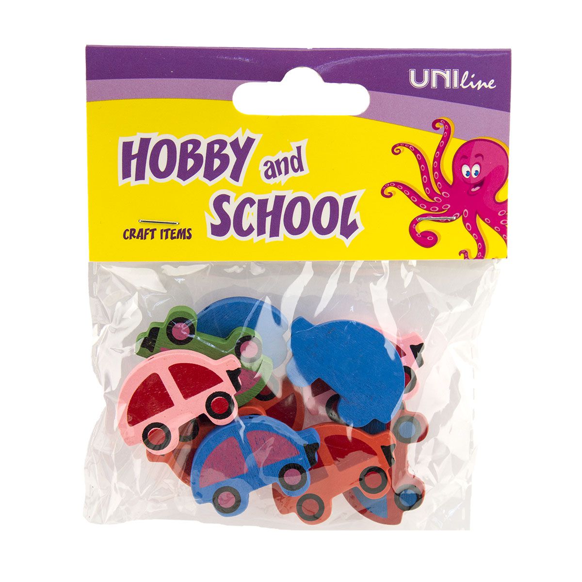 DEKORATIVNI AUTIĆI OD DRVETA 35X22mm 10kom UNL-0882