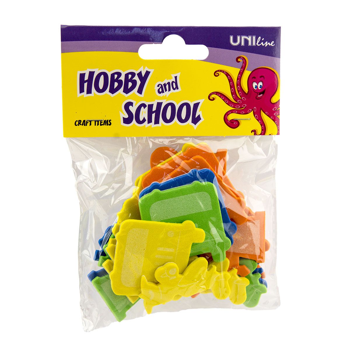 DEKORATIVNA VOZILA EVA PENA 52X44,52X50mm 18kom UNL-0888