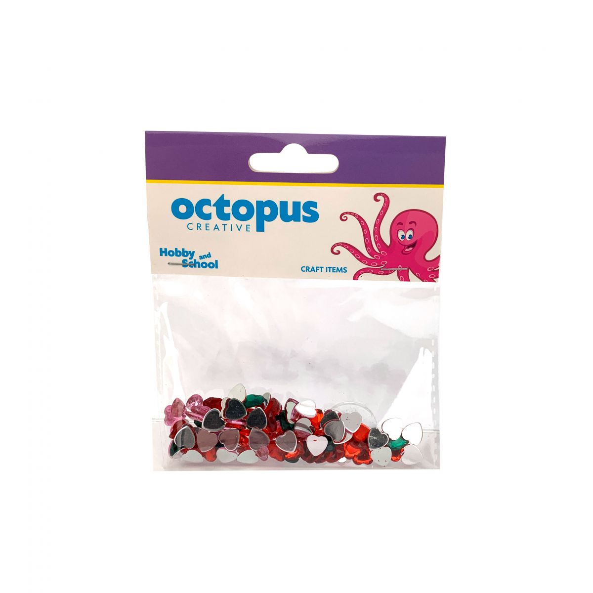 DEKORATIVNI CIRKONI SRCA 8X8mm 100kom UNL-0909