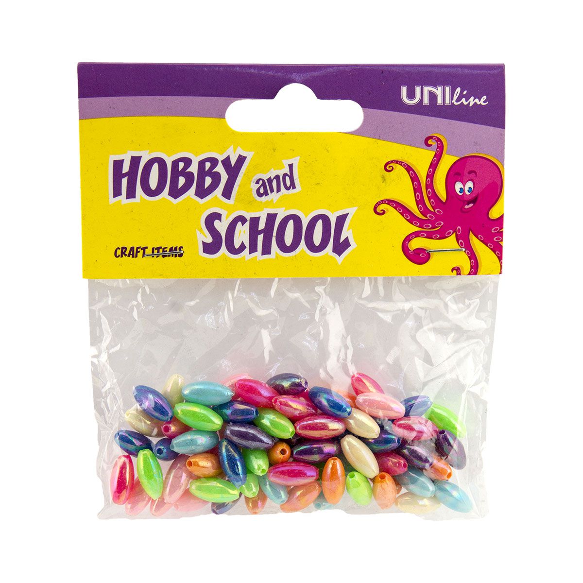 DEKORATIVNE PERLE OVALNE 5X12mm 80kom UNL-0922