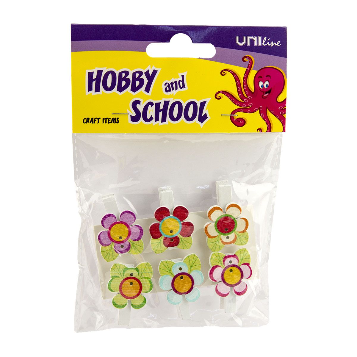 DEKORATIVNE ŠTIPALJKE CVET 6/1 8x35mm UNL-1031