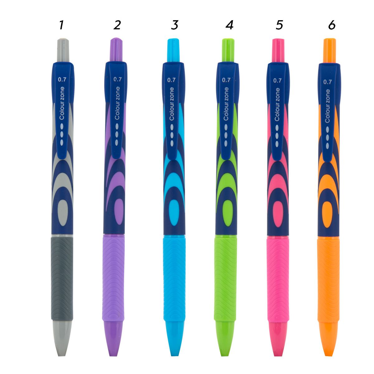 HEMIJSKA OLOVKA 0.7mm GEL 1/1 COLOUR ZONE OCTOPUS UNL-1324