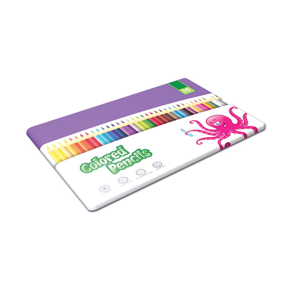 DRVENE BOJE 36/1 OCTOPUS METALNA KUTIJA UNL-1329