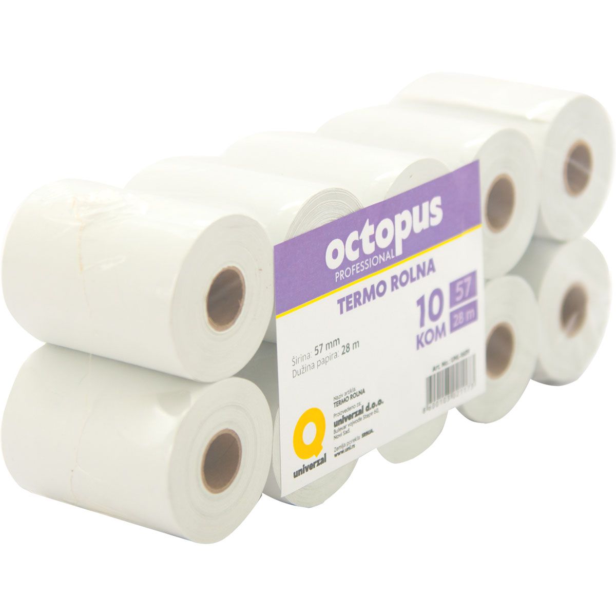 TERMO ROLNA 57mm 28m 10/1 OCTOPUS UNL-1609