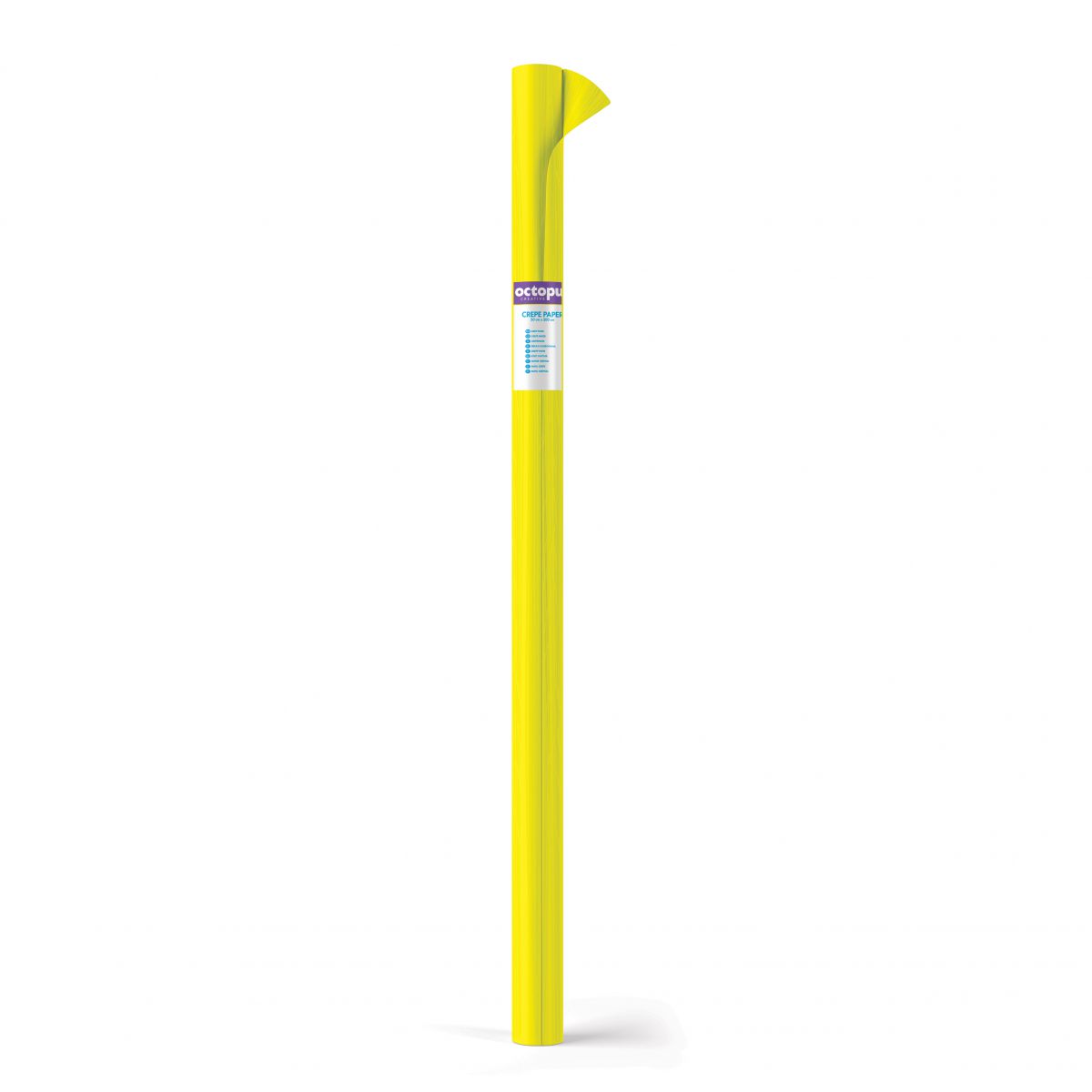 PAPIR KREP 50x200cm ŽUTI OCTOPUS UNL-1475