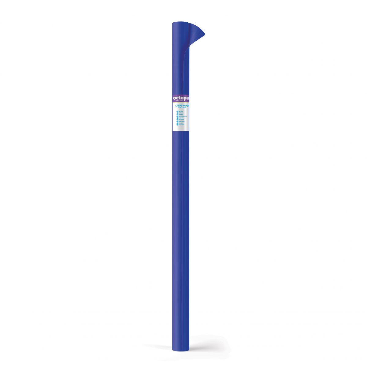 PAPIR KREP 50x200cm PLAVI OCTOPUS UNL-1481