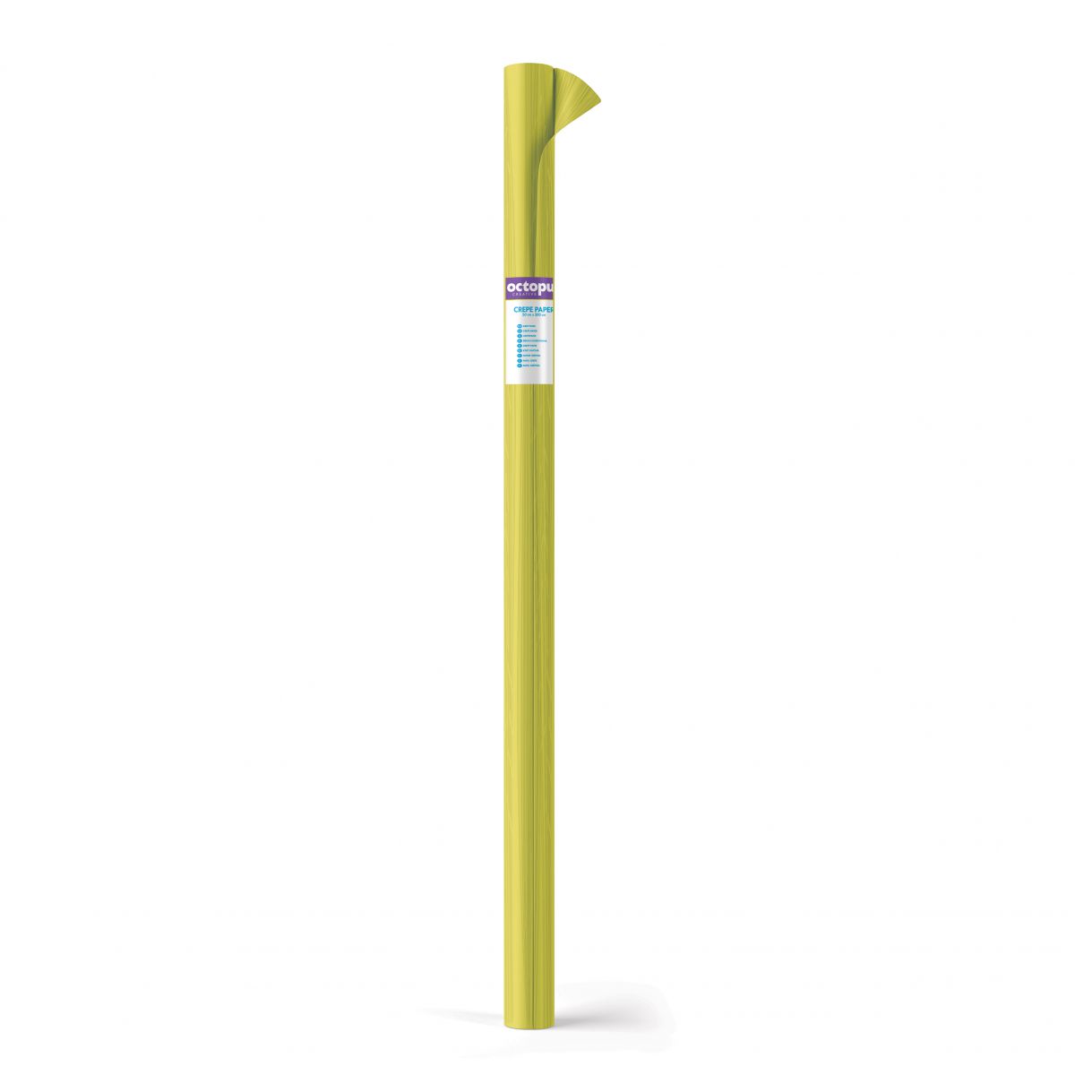 PAPIR KREP 50x200cm ZLATNI OCTOPUS UNL-1497