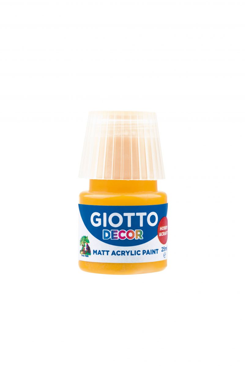 BOJA AKRILNA ŽUTA GIALLO ORO 25ML GIOTTO DECOR 538103