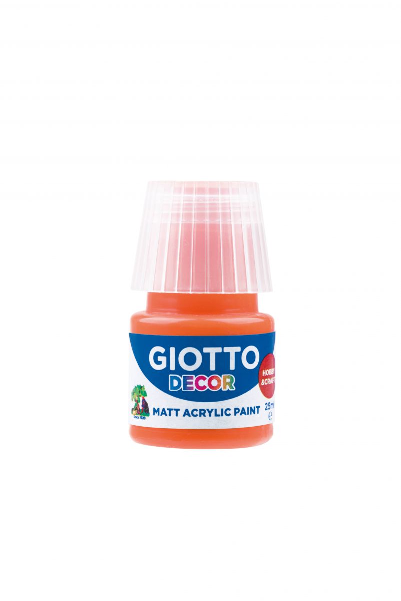 BOJA AKRILNA NARANDŽASTA 25ML GIOTTO DECOR 538105