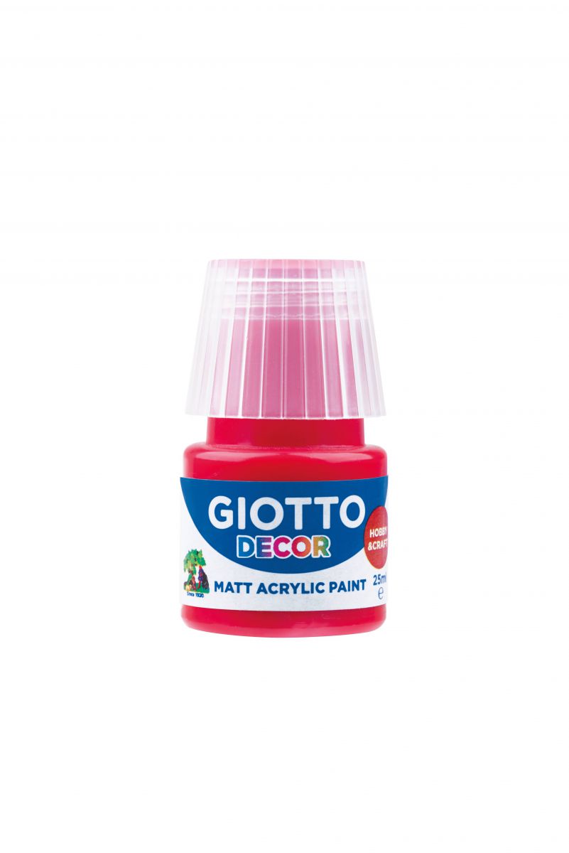 BOJA AKRILNA CRVENA SCARLET 25ML GIOTTO DECOR 538108