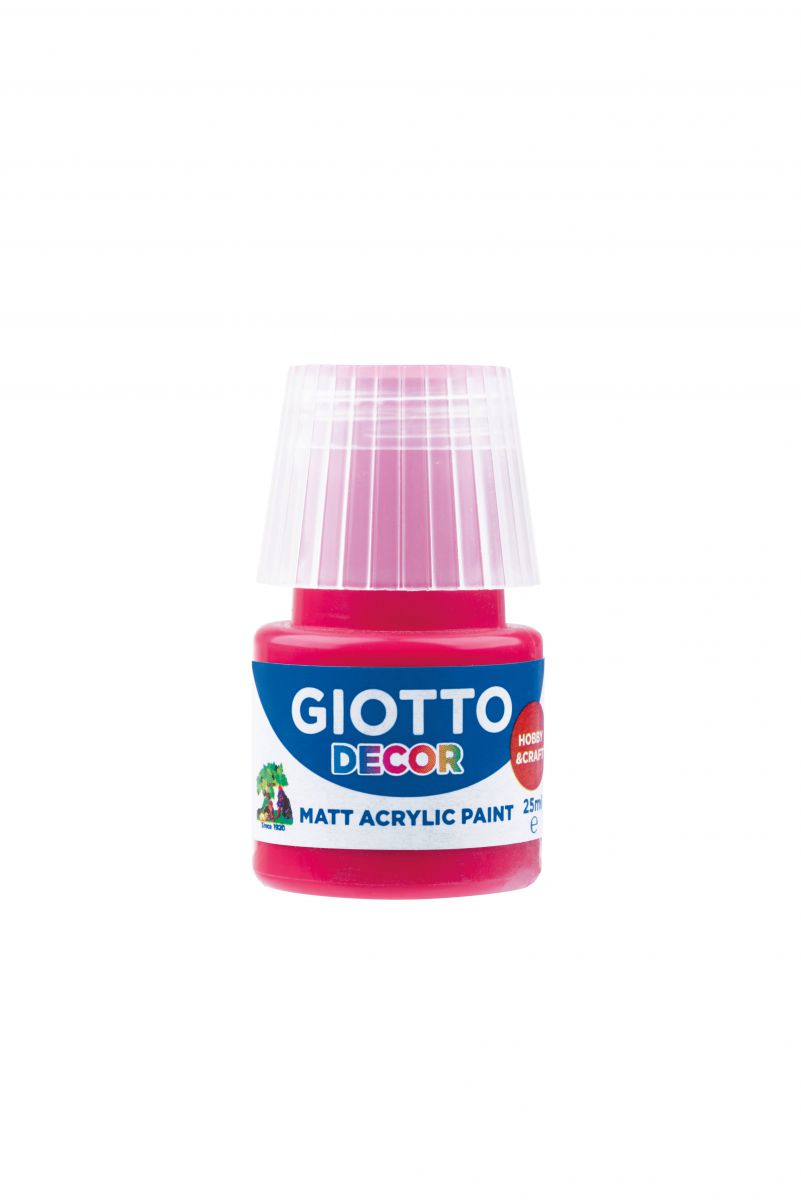 BOJA AKRILNA CRVENA CARMINE 25ML GIOTTO DECOR 538109