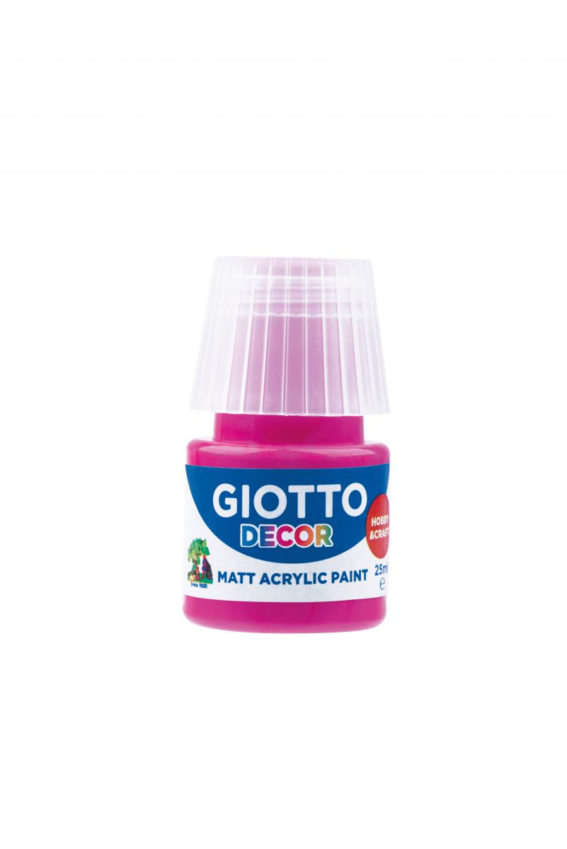 BOJA AKRILNA ROZA MAGENTA 25ML GIOTTO DECOR 538110