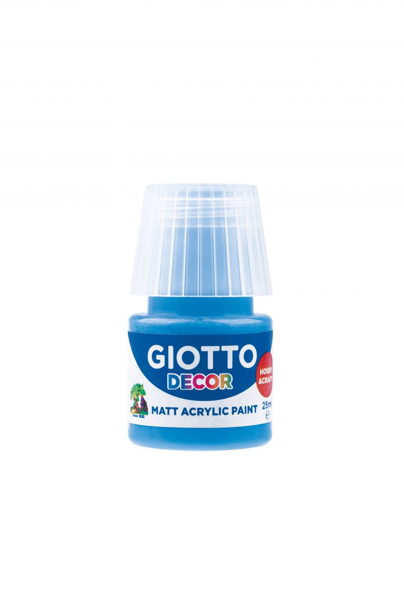BOJA AKRILNA PLAVA CYAN 25ML GIOTTO DECOR 538115