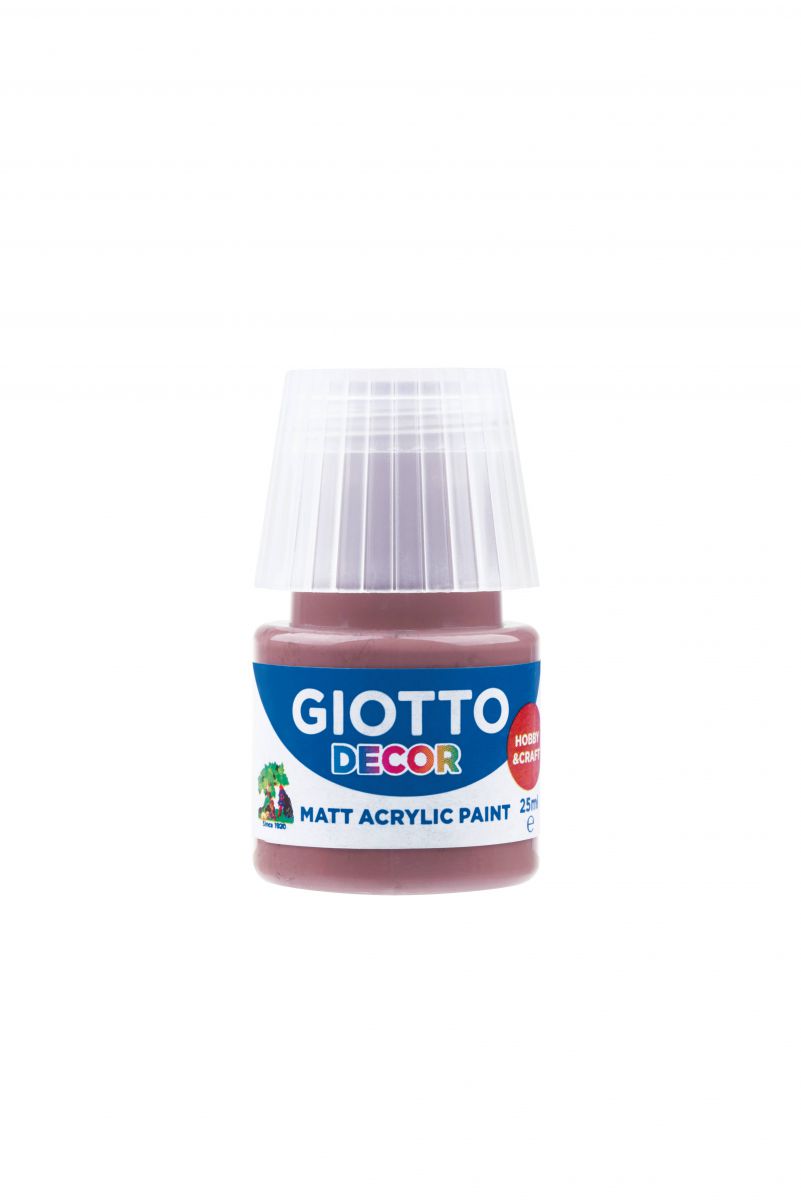 BOJA AKRILNA BRAON RAW UMBER 25ML GIOTTO DECOR 538123