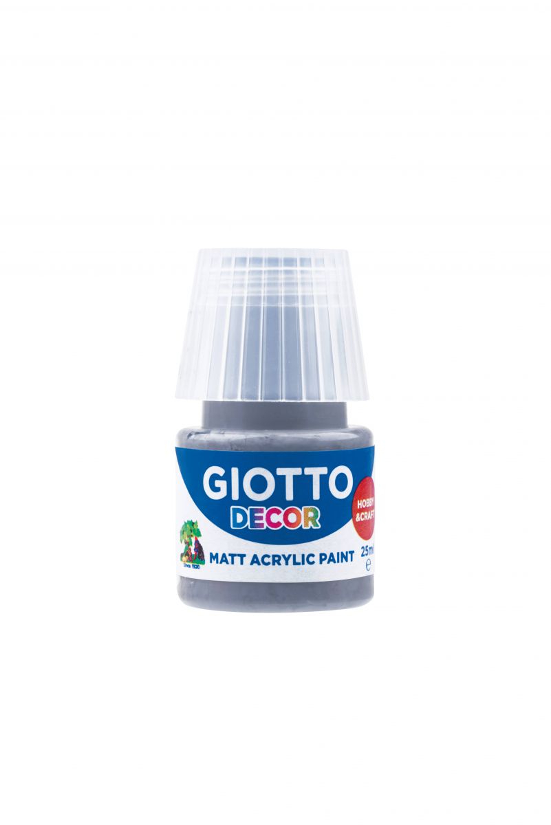 BOJA AKRILNA SIVA TAMNO 25ML GIOTTO DECOR 538134
