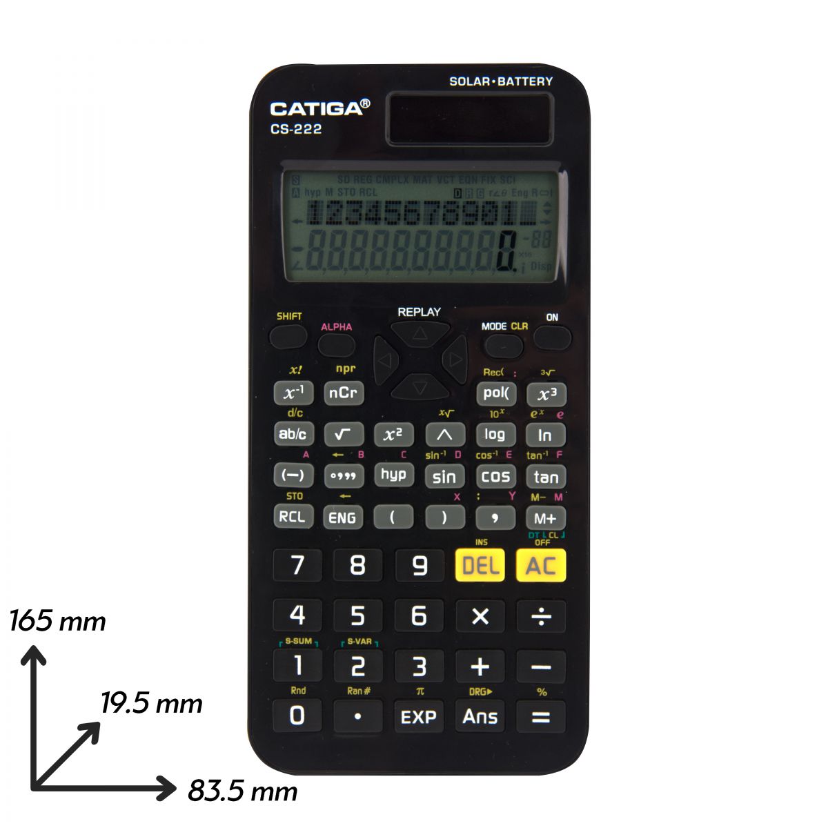 KALKULATOR 240 FUNKCIJA CATIGA CS-222