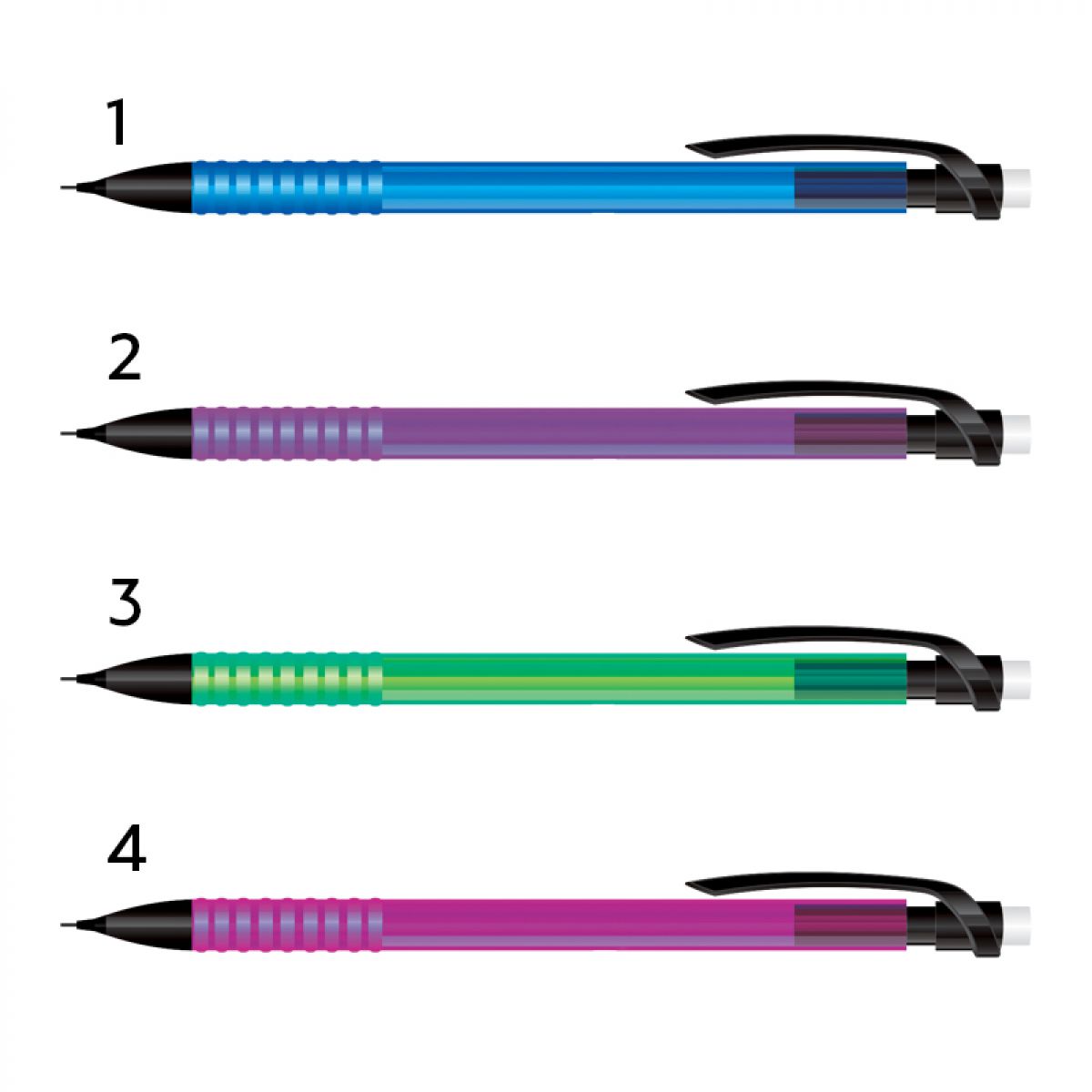 TEHNIČKA OLOVKA 0.5 1/1 OCTOPUS UNL-0122 TRANSPARENT