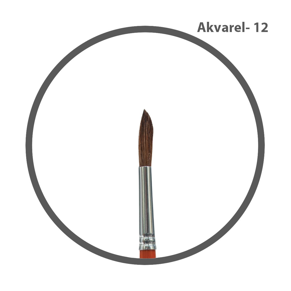 ČETKICA AKVAREL BR.12 MILAN 101 12 80312