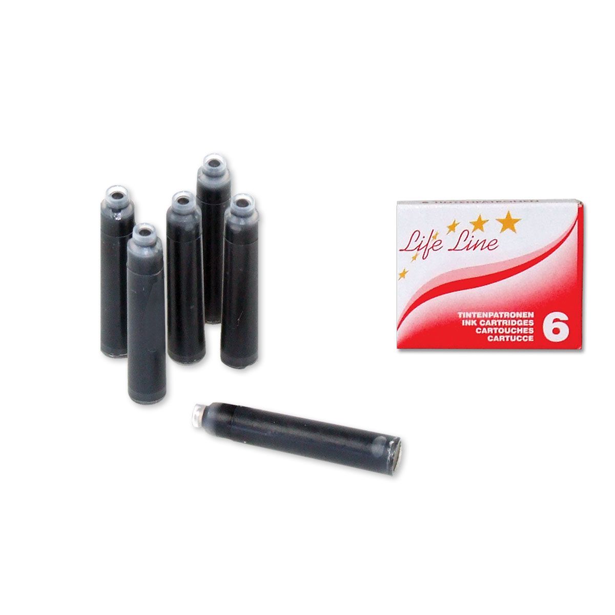 PATRONE ZA NALIVPERO CRVENE 6/1 VIVAPEN