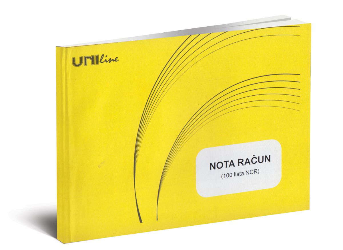 BLOK A6 NOTA RAČUN NCR UNI-LINE OFFICE