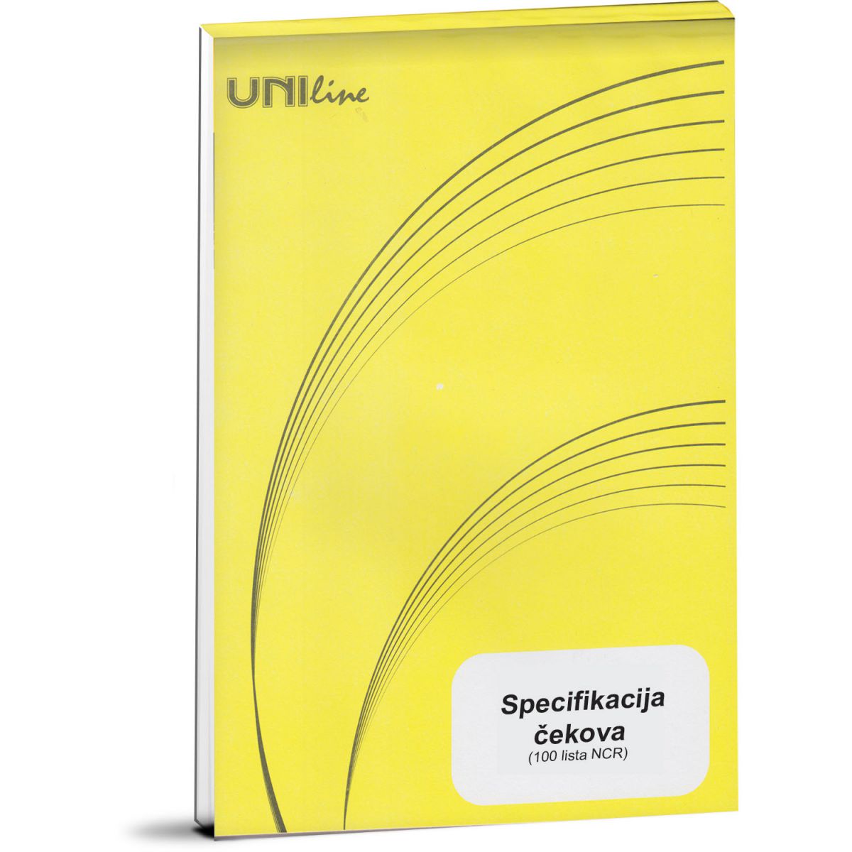 BLOK A5 SPECIFIKACIJA ČEKOVA UNI-LINE OFFICE