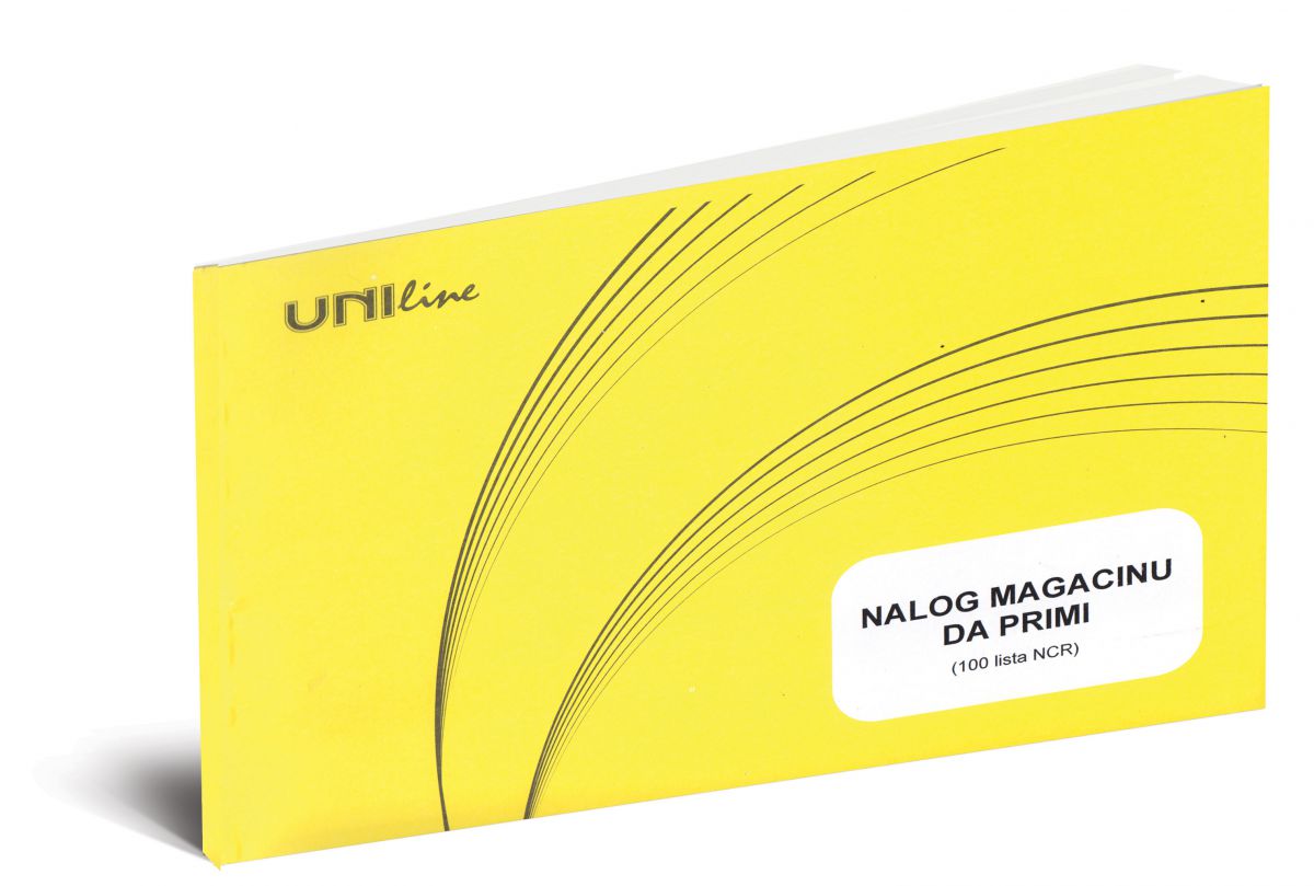 BLOK A5 NALOG MAGACINU DA PRIMI UNI-LINE OFFICE