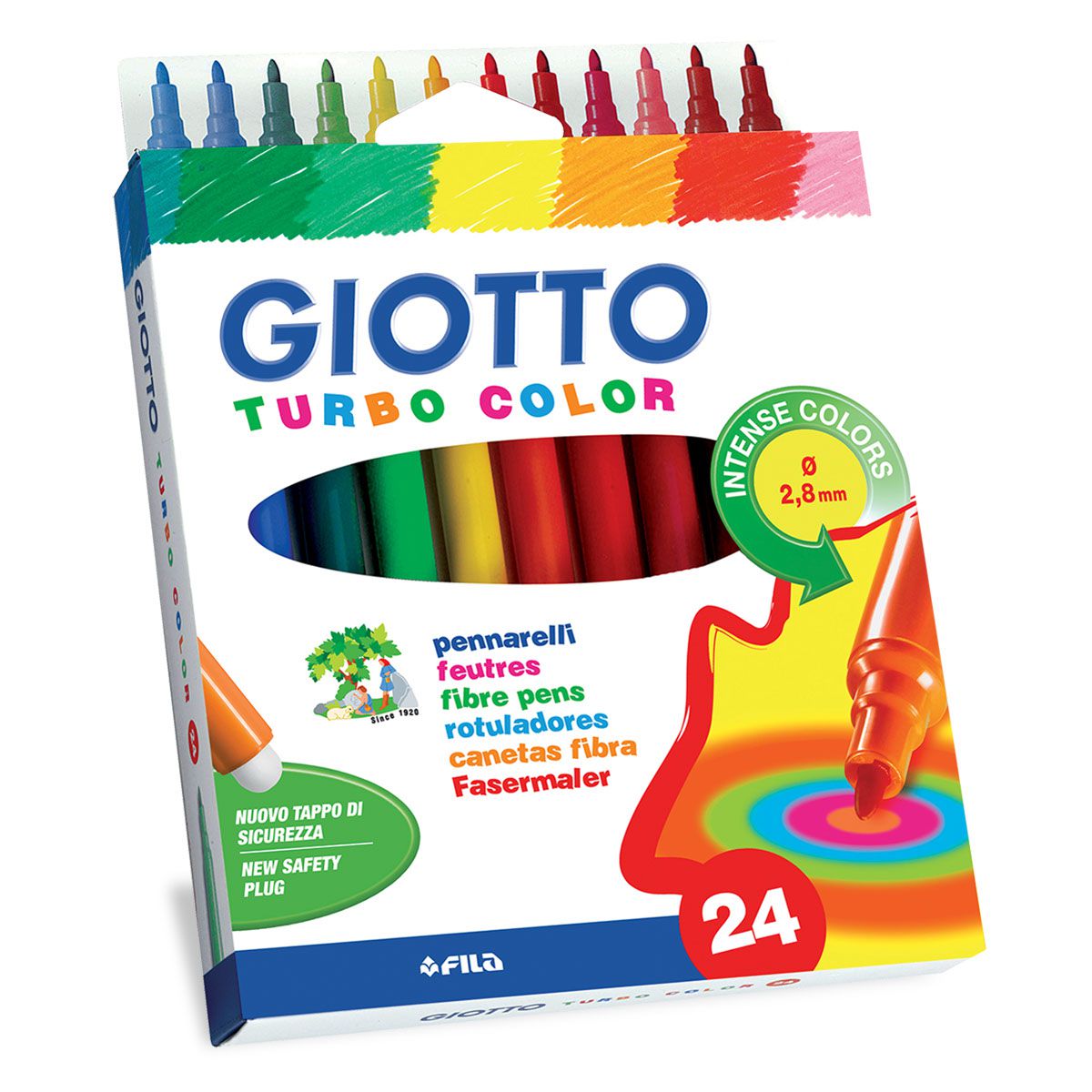 FLOMASTER 24/1 GIOTTO TURBO COLOR 0071500 BLISTER