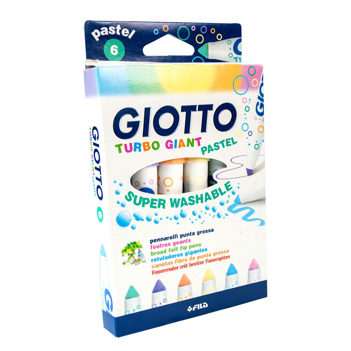 FLOMASTER 6/1 GIOTTO TURBO GIANT PASTEL 0431000