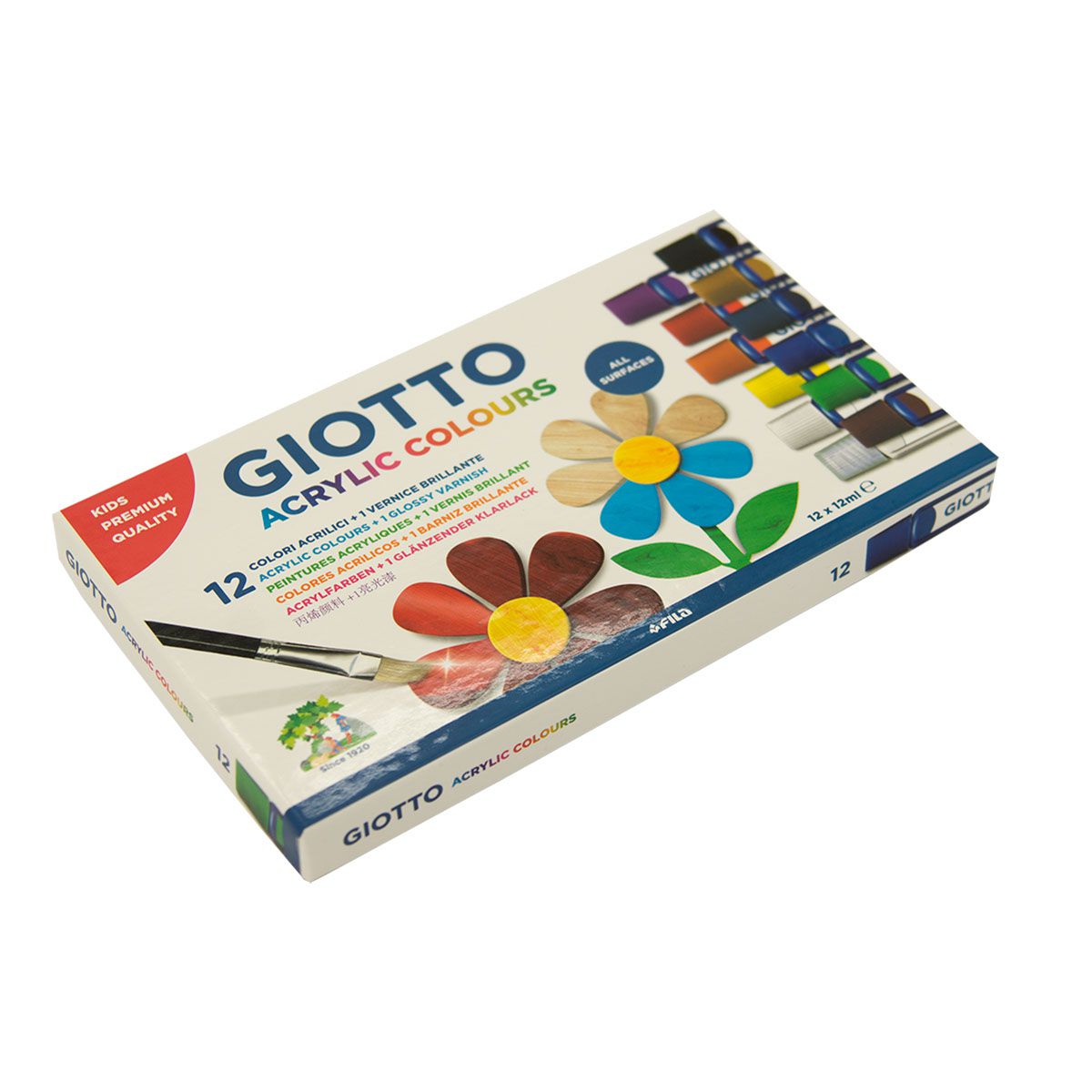 TEMPERA GIOTTO 12/1 12ml AKRILNA 0359000