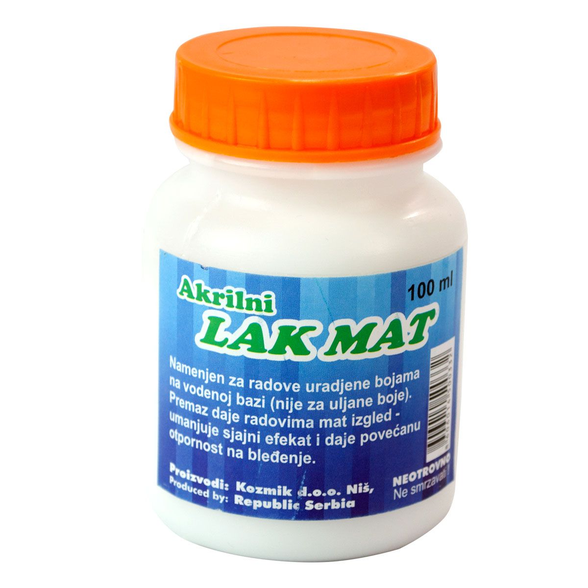 LAK MAT 100ml KOZMIK