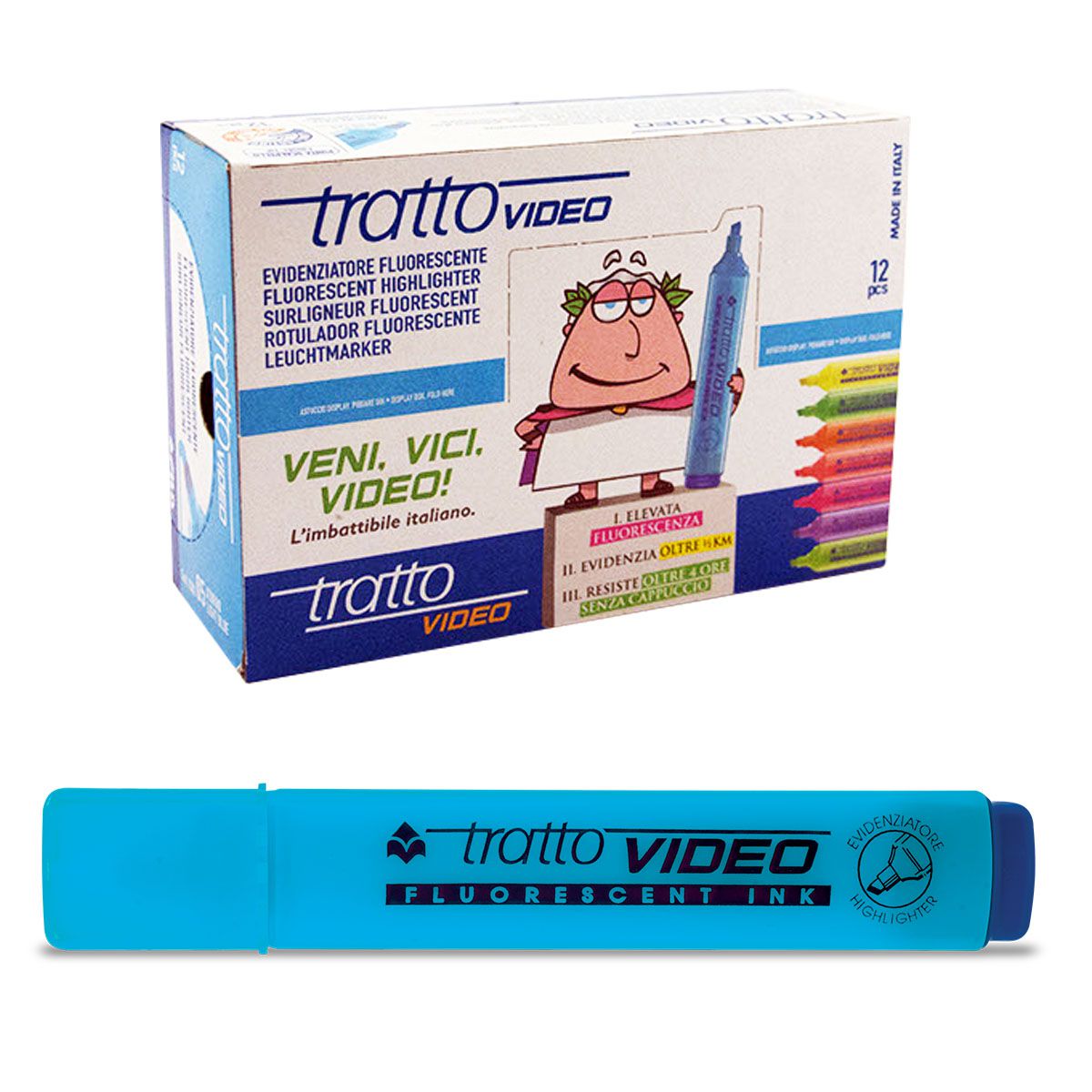 TEXT MARKER PLAVI SVETLO TRATTO 830205