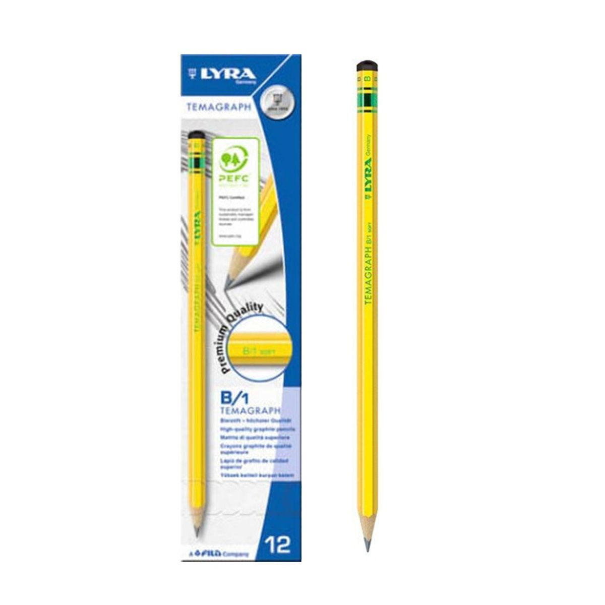 OLOVKA GRAFITNA B 1/1 LYRA 1140101